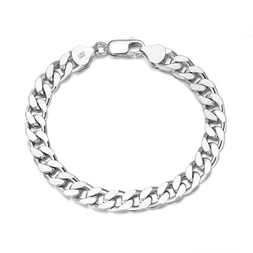 Cuban Chain S925 Sterling Silver Bracelet