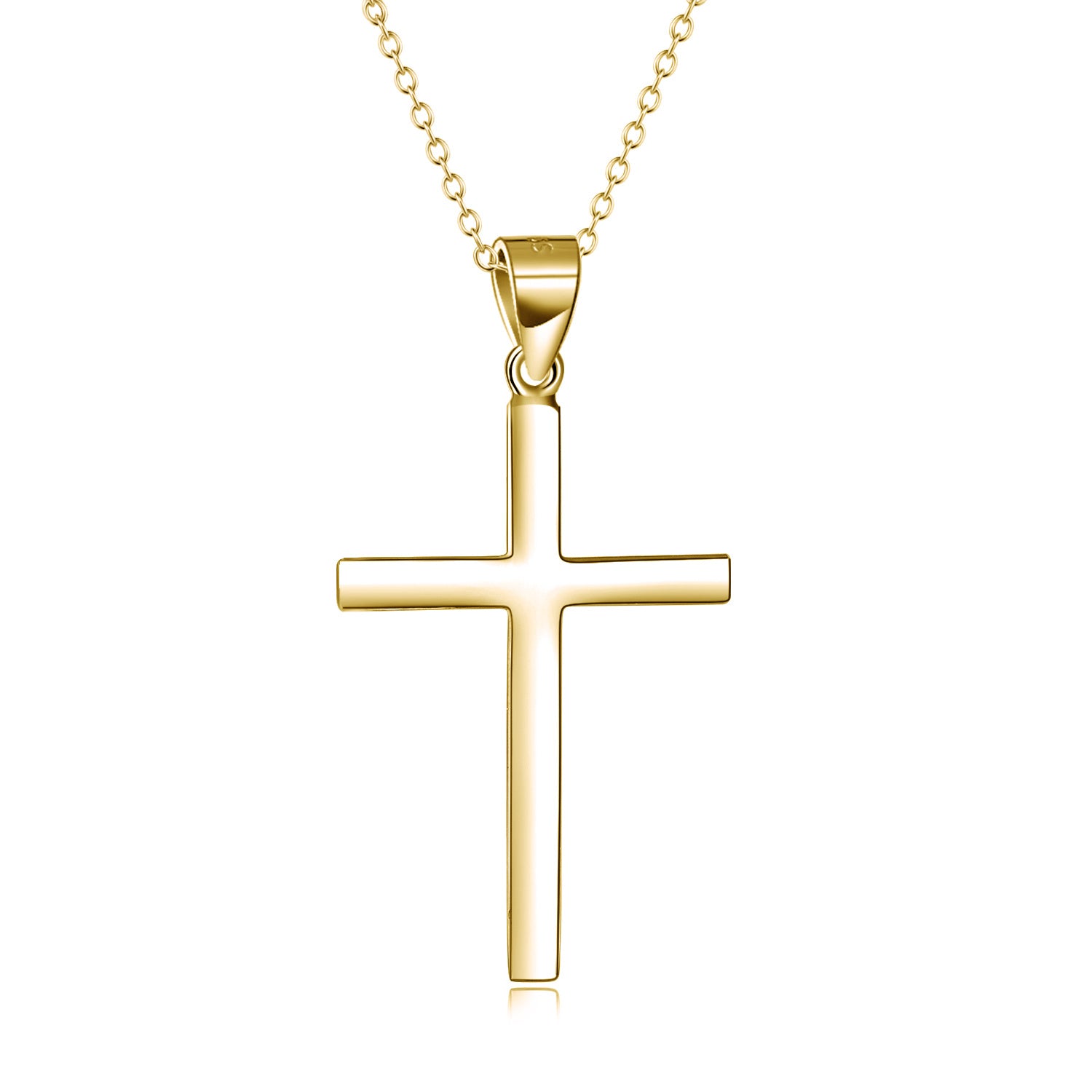 Sterling Silver Cross Pendant Necklace Jewelry Gifts