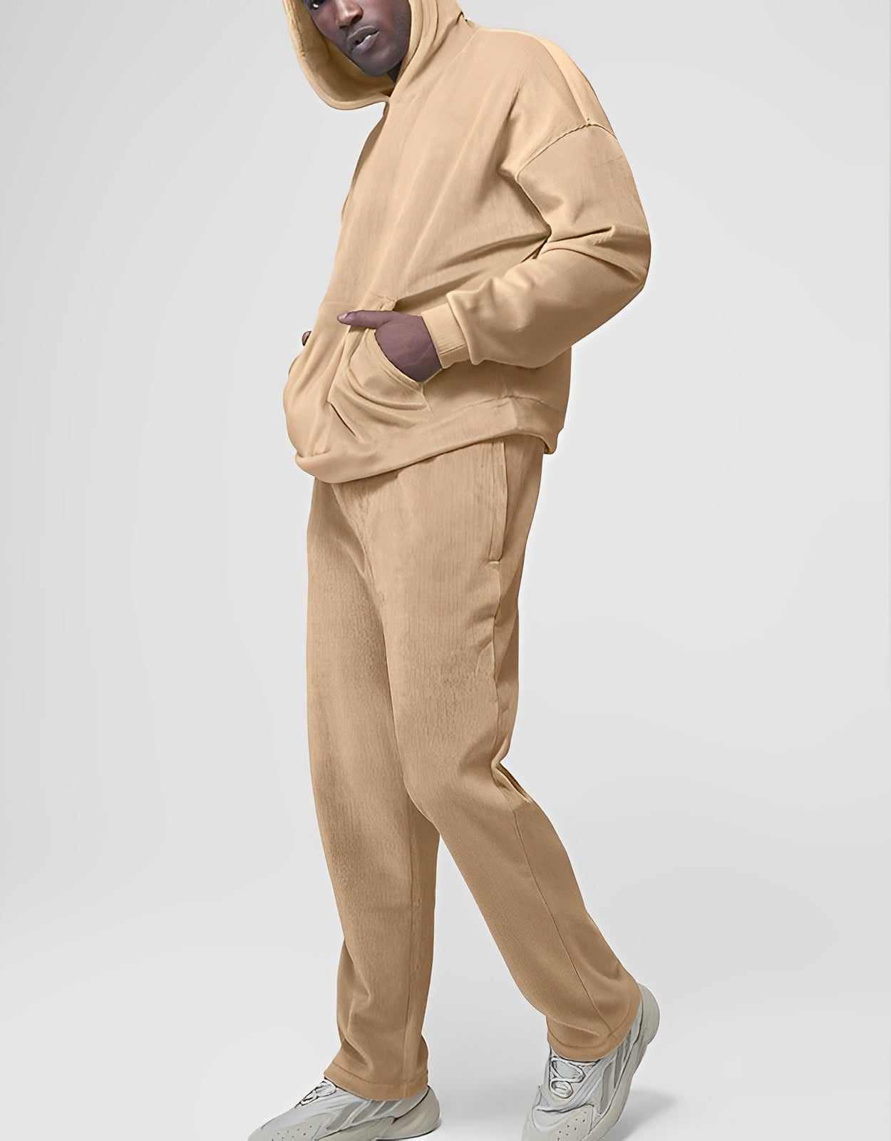 ALDEN™ | Conjunto de punto de felpa para hombre con suéter y pantalón