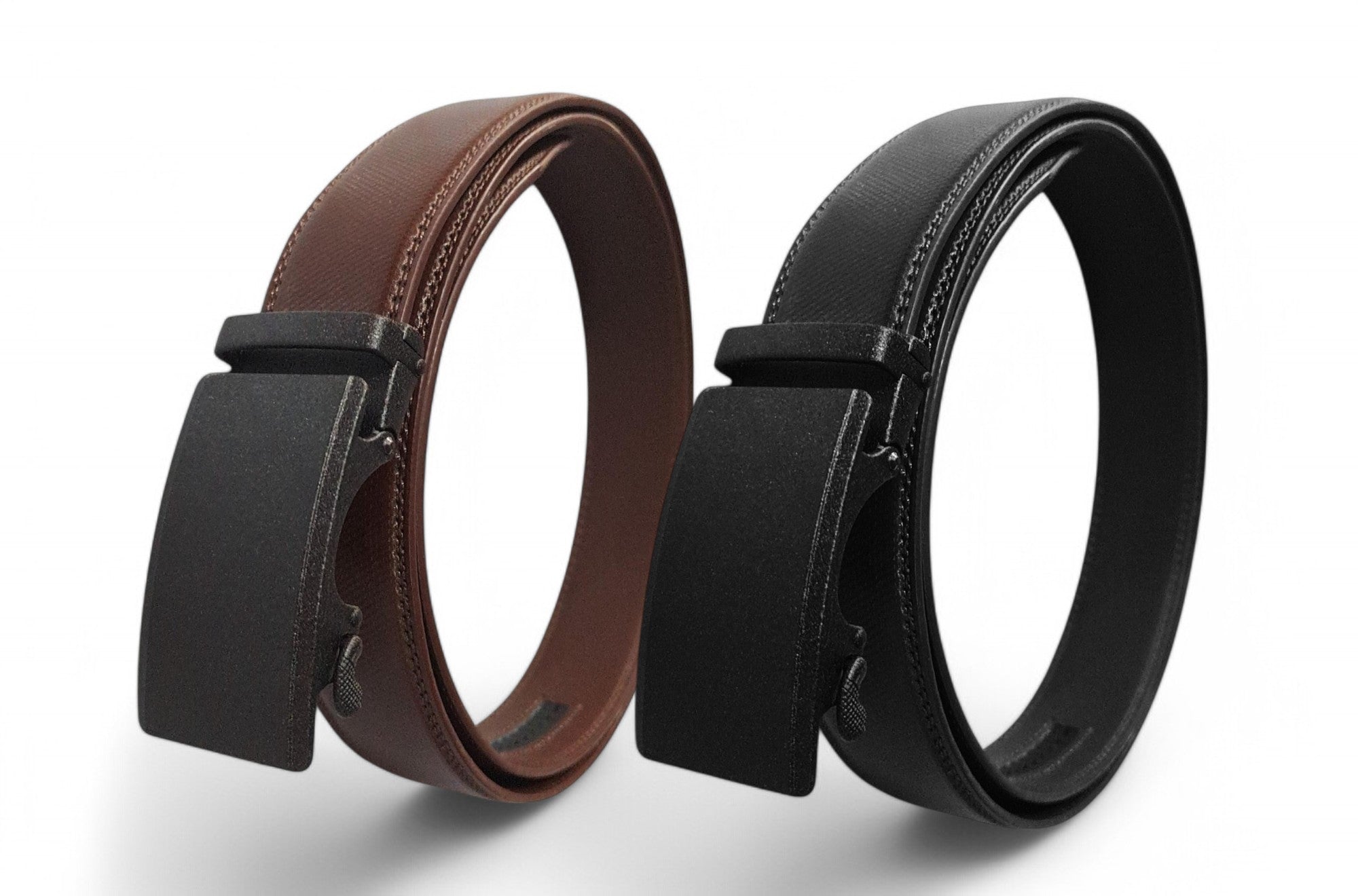 Aldric™ | Cinturón de carraca de piel de vaca para hombre con piel de primera calidad