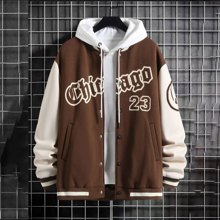 American Baseball Jacket Baggy Casual Jacket