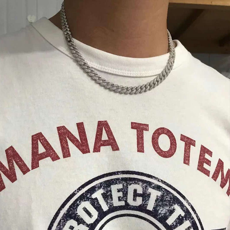 KAELEN™ | Two-Tone Cuban Link Bracelet in Gold Tone