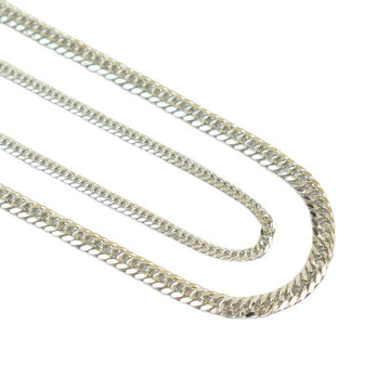 Cuban Chain Korean Style Silver Necklace