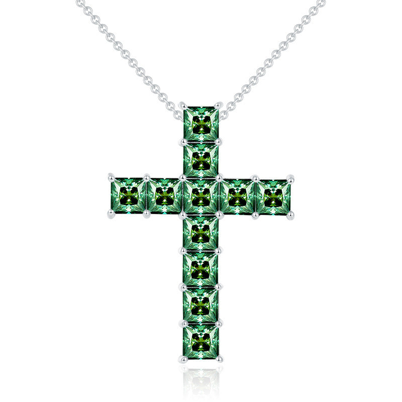 Cross Diamond Necklace