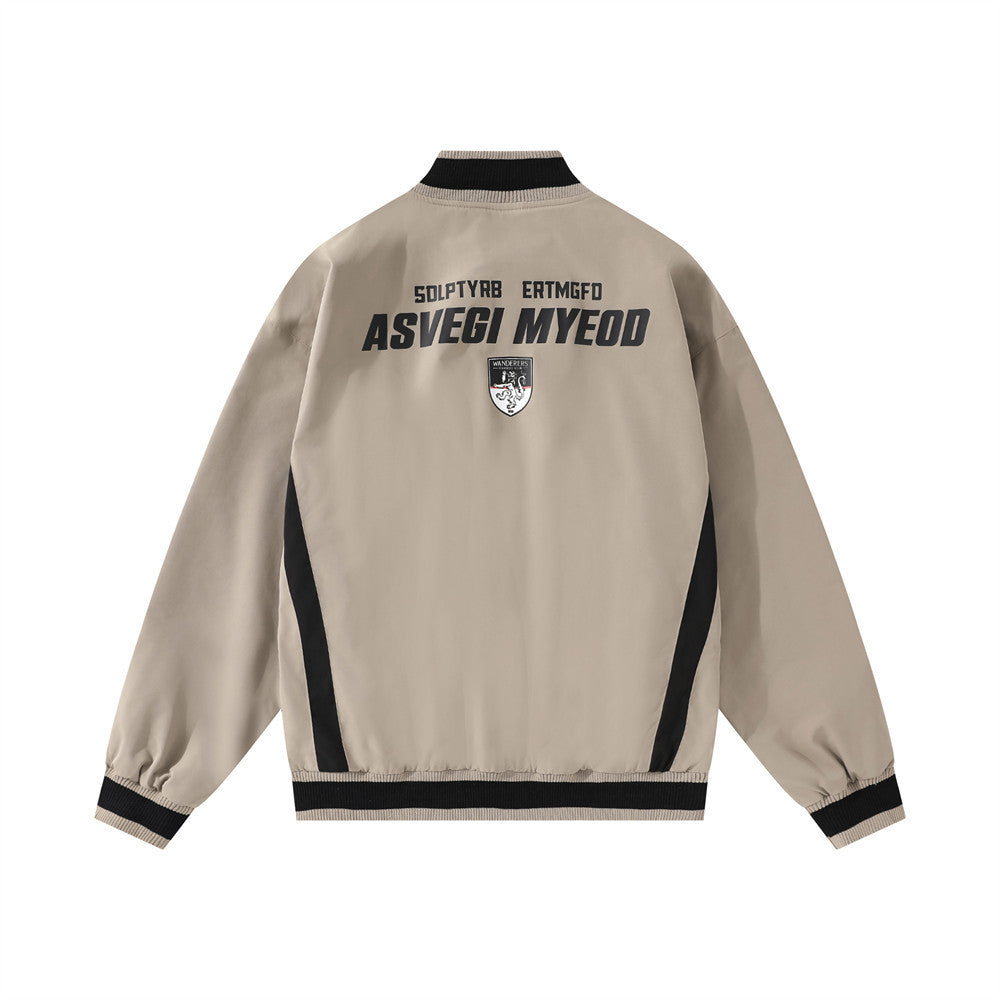 JETT™ | Color-Block Varsity Jacket with Clean Street Fit
