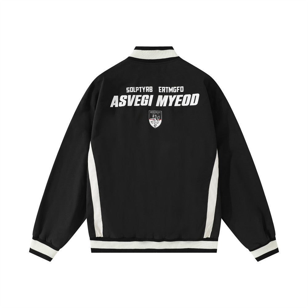 JETT™ | Color-Block Varsity Jacket with Clean Street Fit